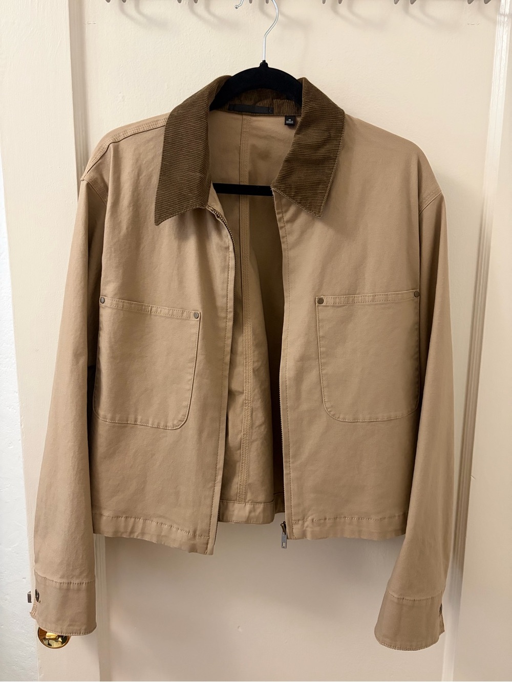 Uniqlo women’s canvas jacket size M